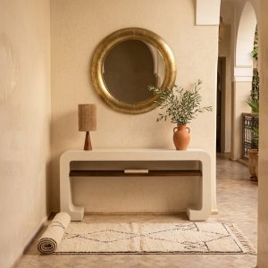 Console Souk en béton ciré