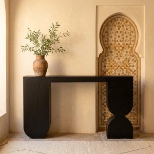 Console Khemis II en bois massif