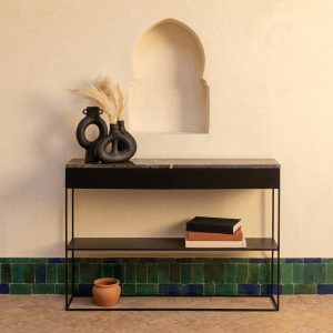 Console Atlas 122 en marbre