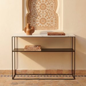 Console Atlas 146 en marbre