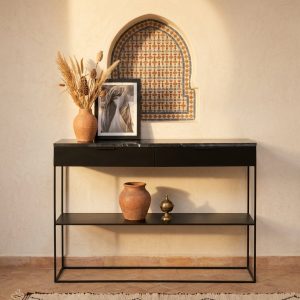 Console Atlas 162 en marbre
