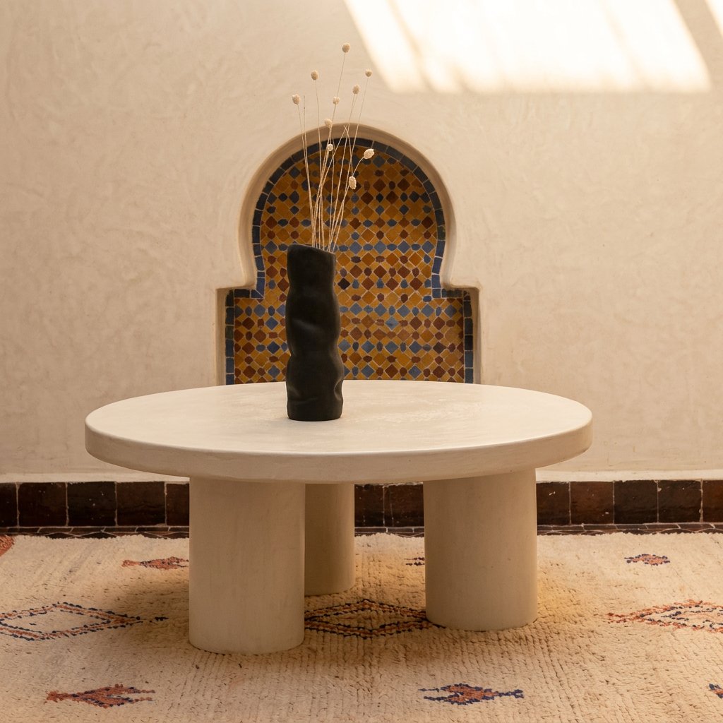 Pièce décorative Atlas 150 en béton ciré