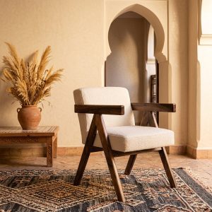 Fauteuil Atlas 32 en bois massif