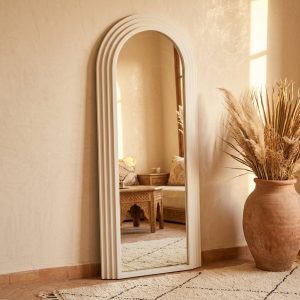 Miroir Nakhla en bois massif — 76 × 178 cm