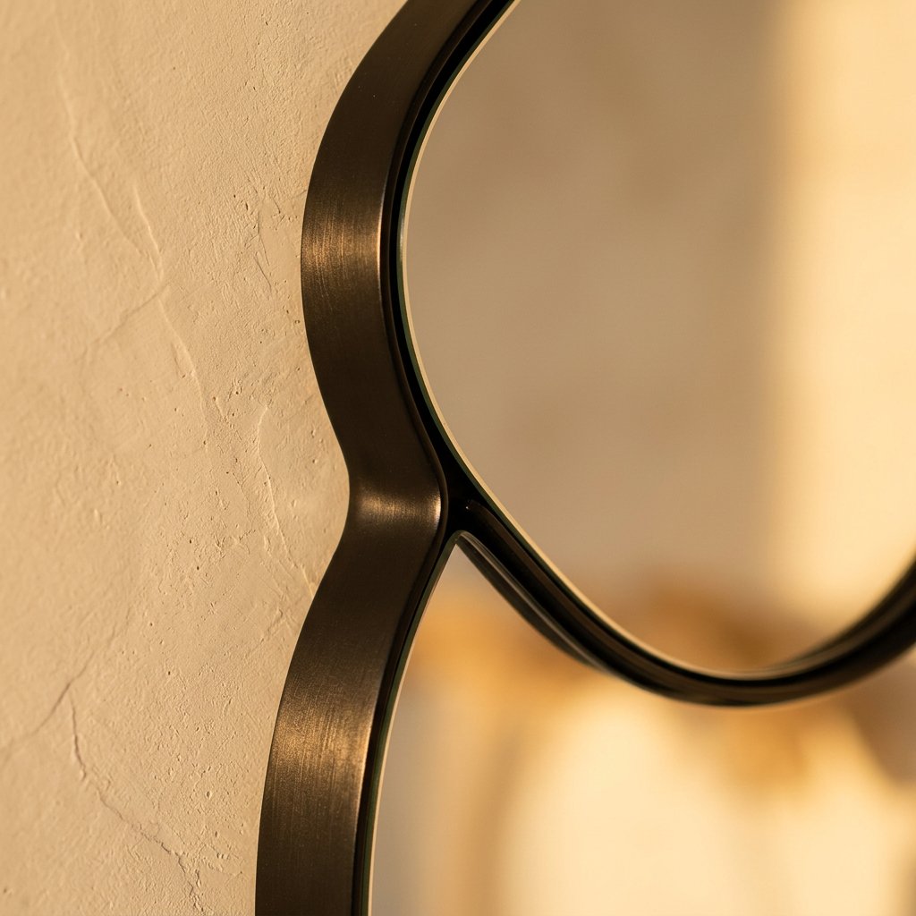Miroir Atlas 166 en métal thermolaqué — 76 × 122 cm – Image 3