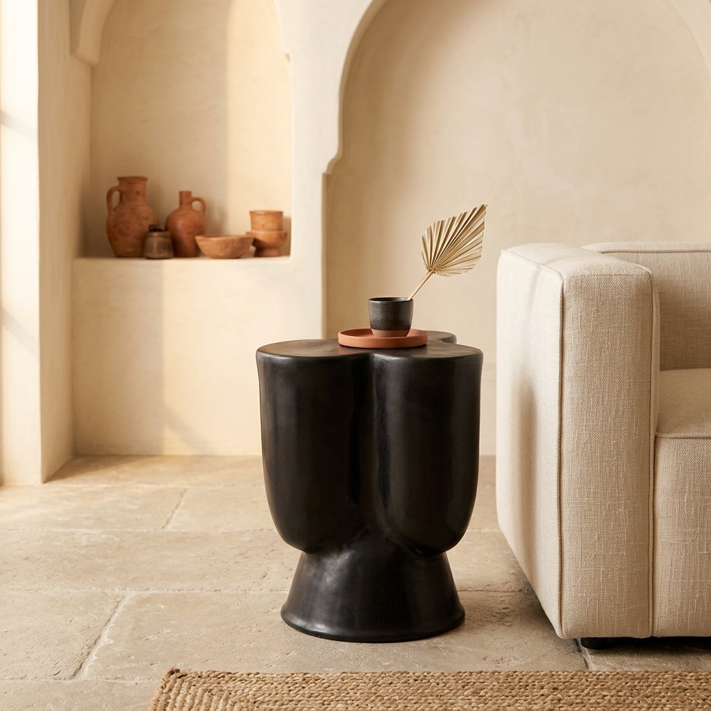 Table d'appoint Atlas 60 en céramique