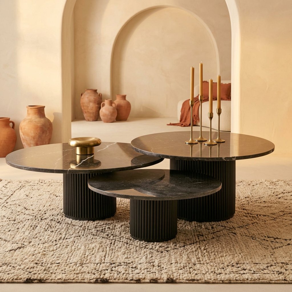 Table basse Cèdre II en marbre
