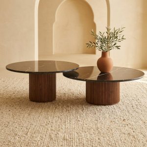 Table basse Olivier II en marbre