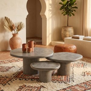Table basse Atlas 56 en béton ciré