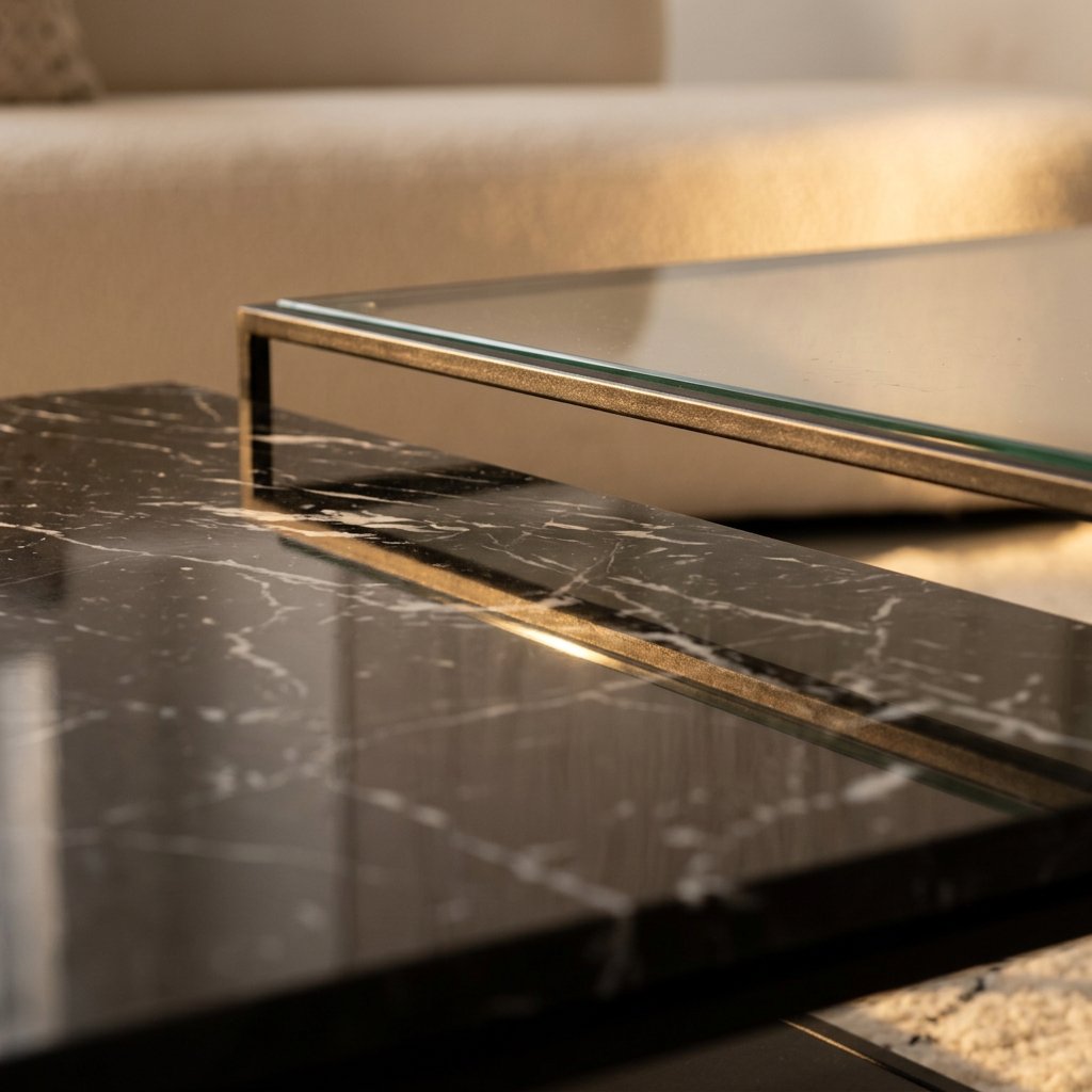 Table basse Atlas 77 en marbre – Image 2