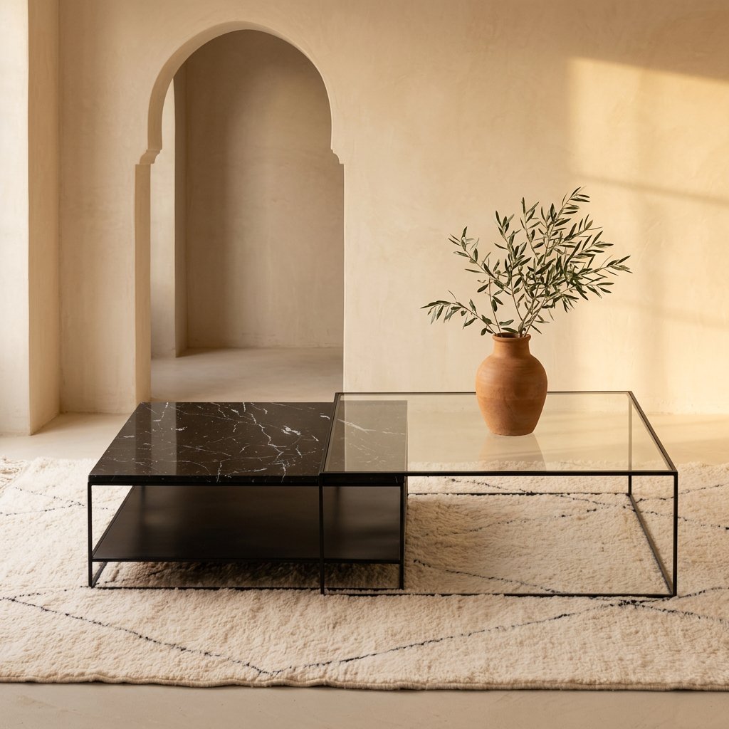 Table basse Atlas 77 en marbre