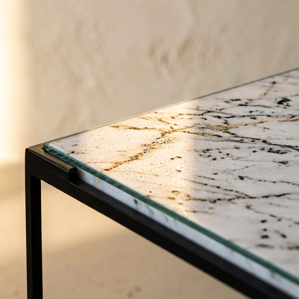 Table basse Atlas 93 en marbre – Image 2