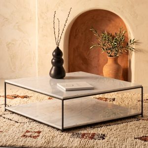 Table basse Atlas 93 en marbre