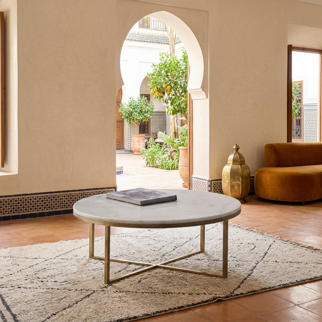 Table basse Atlas 106 en marbre – Image 3