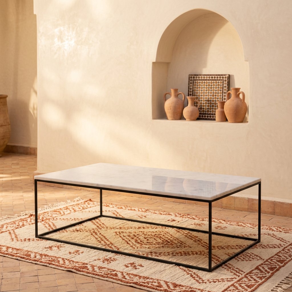 Table basse Atlas 132 en marbre