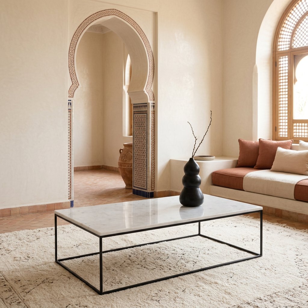 Table basse Atlas 132 en marbre – Image 2