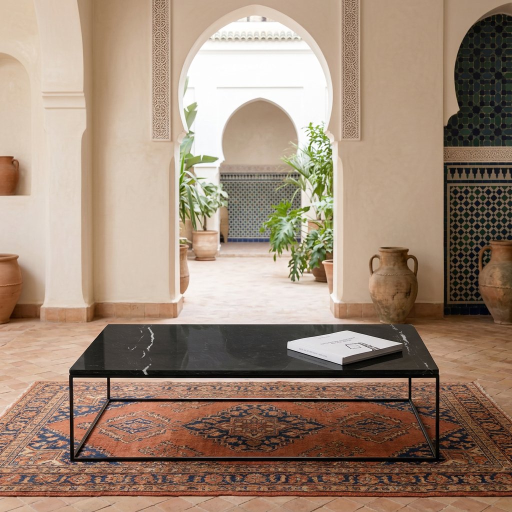 Table basse Atlas 133 en marbre – Image 2