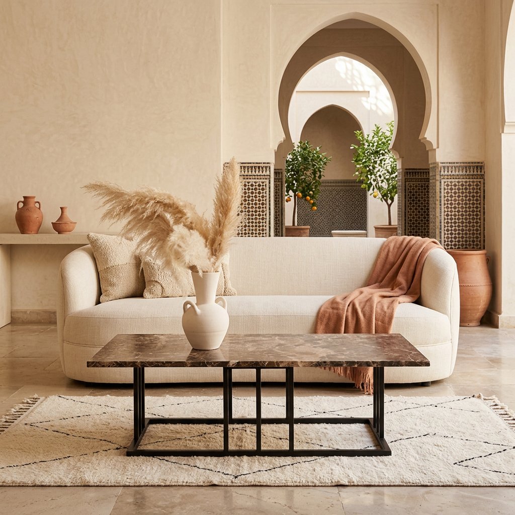 Table basse Atlas 140 en marbre – Image 3