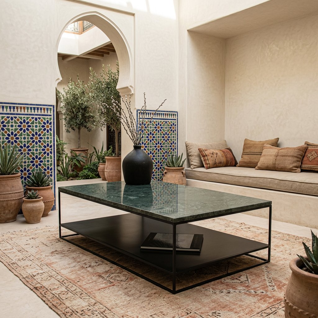 Table basse Atlas 181 en marbre – Image 3