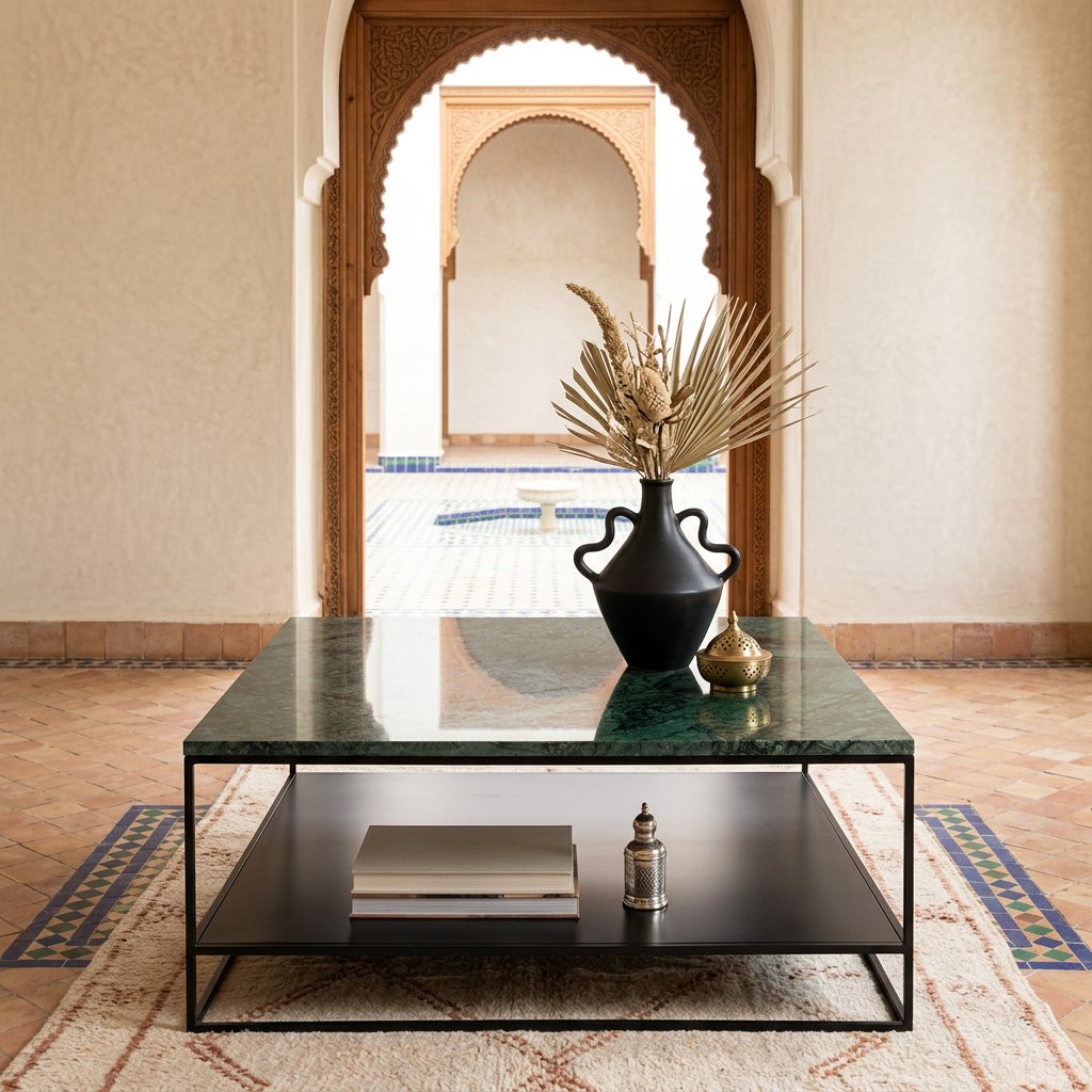 Table basse Atlas 185 en marbre – Image 2
