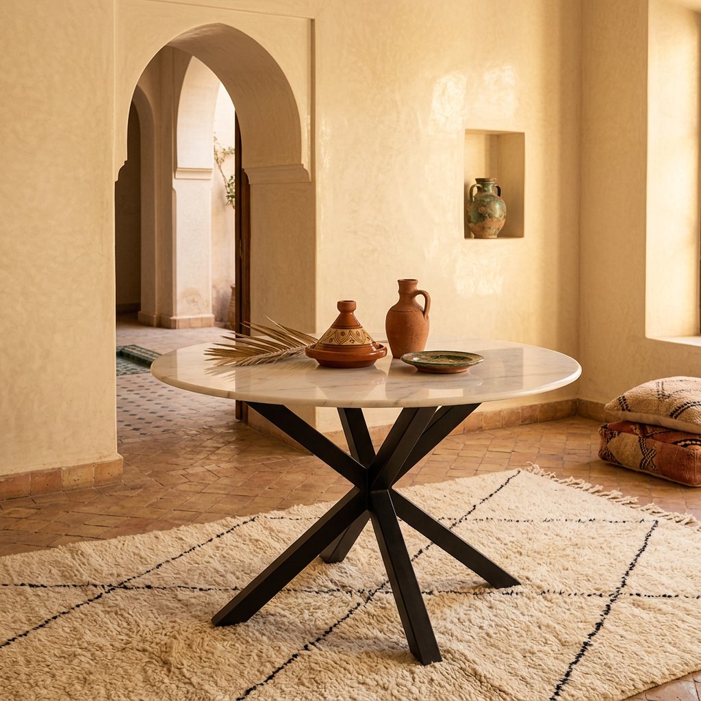 Table à manger Atlas 46 en marbre