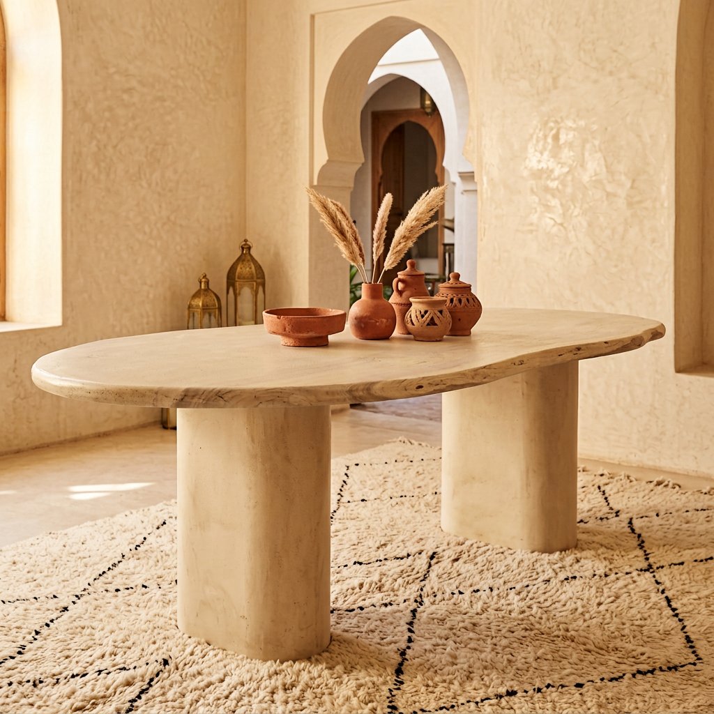 Table à manger Atlas 76 en bois massif
